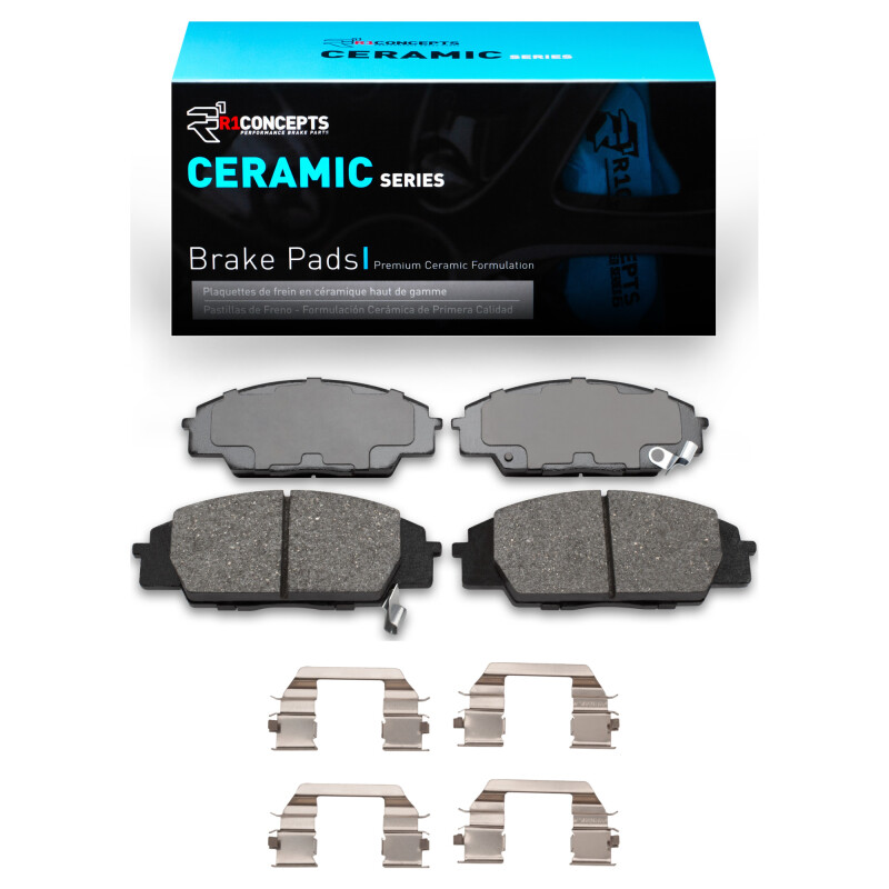 Acura CSX Brake Pads - Front - R1 Concepts - Ceramic - `00-`11